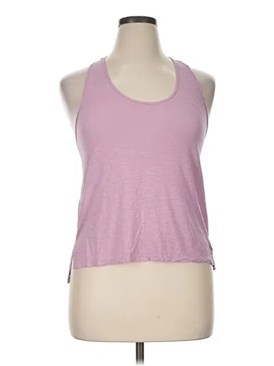 Pre-owned Nike Tank Top Pink Halter Neckline Tops