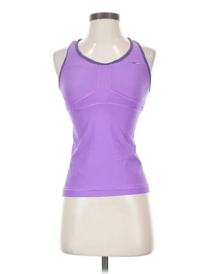 Pre-owned Nike Tank Top Purple Halter Neckline Tops