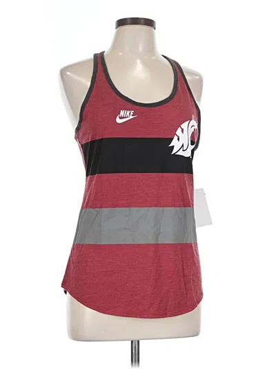 Nike Tank Top Red Halter Neckline Tops