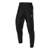 Nike Casual Sports Logo Solid Color Bundle Feet Pants Black