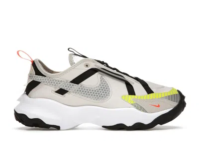 Pre-owned Nike Tc 7900 Lx 3m (women's) Sneakers In Light Orewood Brown/black/hyper Crimson