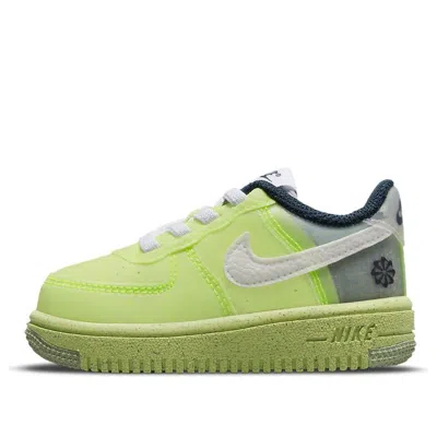 Nike (td)  Air Force 1 Crater 'light Lemon Twist' In Multi
