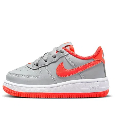 Nike (td)  Air Force 1 'light Smoke Bright Crimson'