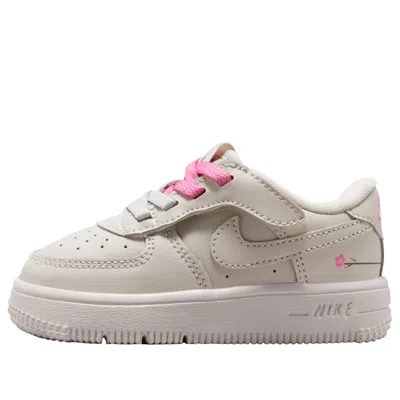 Nike (td)  Air Force 1 Low Easyon 'light Bone Playful Pink' In Neutral