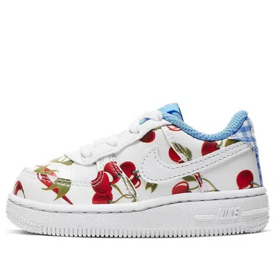 Nike (td)  Air Force 1 Lv8 'cherry Picnic' In White