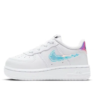 Nike (td)  Air Force 1 Lv8 'digital Swoosh - White'