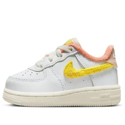 Nike (td)  Air Force 1 Lv8 'white Yellow Strike' In Multi