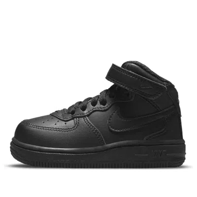 Nike (td)  Air Force 1 Mid Le 'triple Black'