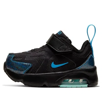 Nike (td)  Air Max 200 'black Aurora' In Blue