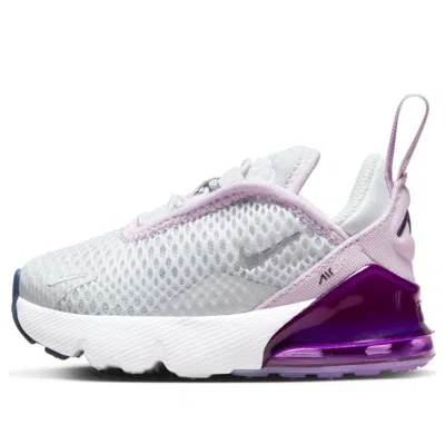 Nike (td)  Air Max 270 'pure Platinum Violet Frost' In White