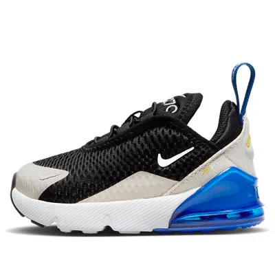 Nike (td)  Air Max 270 Shoes 'black Game Royal' In Multi