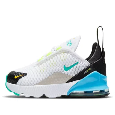 Nike (td)  Air Max 270 'white Hyper Jade' In Multi