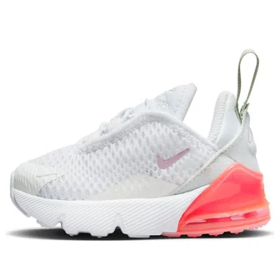Nike (td)  Air Max 270 'white Pink Foam' In Multi