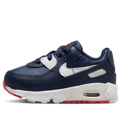 Nike (td)  Air Max 90 Leather 'obsidian Track Red' In Multi