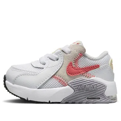 Nike (td)  Air Max Excee Shoes 'white Grey' In Gray