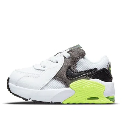 Nike (td)  Air Max Excee 'white Volt' In Multi