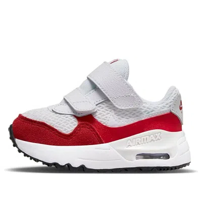 Nike (td)  Air Max Systm 'white University Red'
