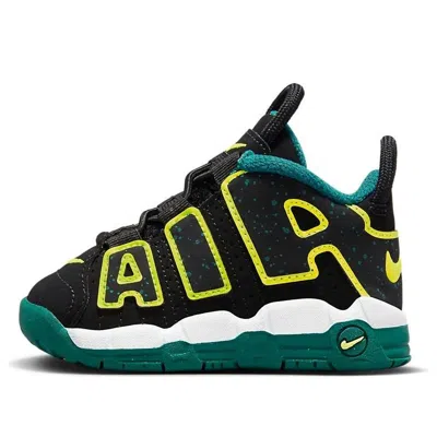 Nike (td)  Air More Uptempo 'black Volt Geode Teal'
