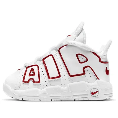 Nike (td)  Air More Uptempo 'white Varsity Red' 2021