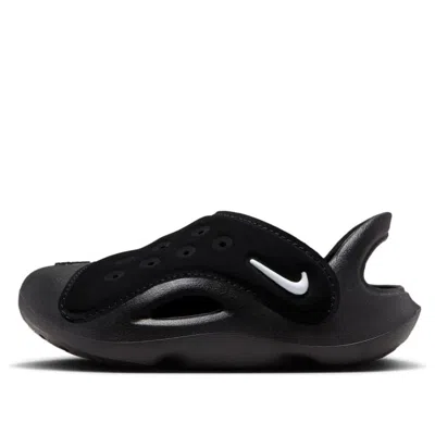Nike (td)  Aqua Swoosh Sandals 'black White'
