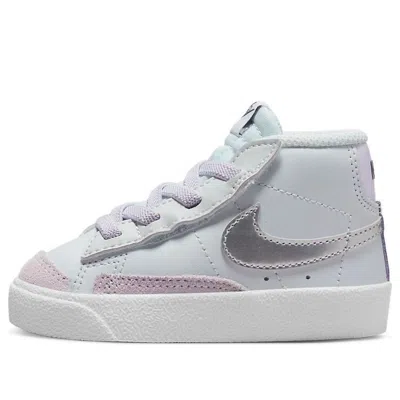 Nike (td)  Blazer Mid '77 'platinum Grape Metallic Silver'
