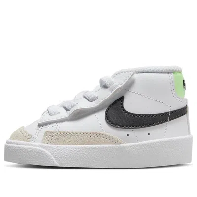 Nike (td)  Blazer Mid '77 'white Black Volt'