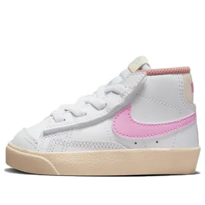 Nike (td)  Blazer Mid '77 'white Pink Spell' In Multi