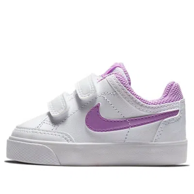 Nike (td)  Capri 3 Ltr Leather 'white Pink'