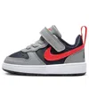 Nike (td)  Court Borough 'grey Red' In Gray