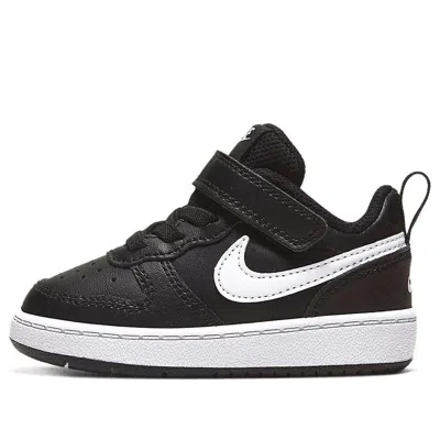 Nike (td)  Court Borough Low 2 'black White'