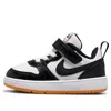 Nike (td)  Court Borough Low 2 Se 'white Kumquat Black'