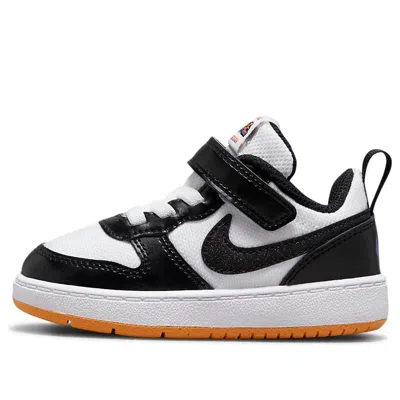 Nike (td)  Court Borough Low 2 Se 'white Kumquat Black'