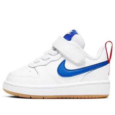 Nike (td)  Court Borough Low 2 Se 'white Pacific Blue'