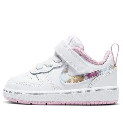 Nike (td)  Court Borough Low 2 Se 'white Pink'