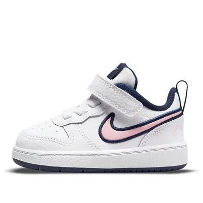 Nike (td)  Court Borough Low 2 Se1 'white Blue Pink'