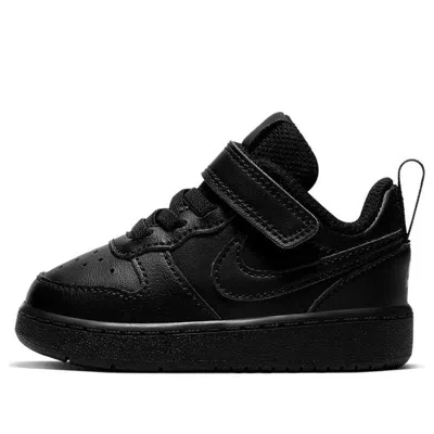 Nike (td)  Court Borough Low 2 'triple Black'
