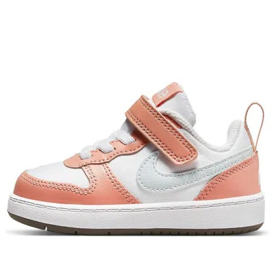 Nike (td)  Court Borough Low 2 'white Light Madder Root' In Multi