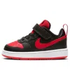 Nike (td)  Court Borough Low 2velcro 'bred'