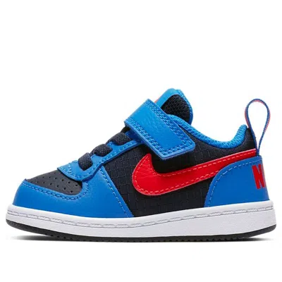 Nike (td)  Court Borough Low 'blue Red Black'