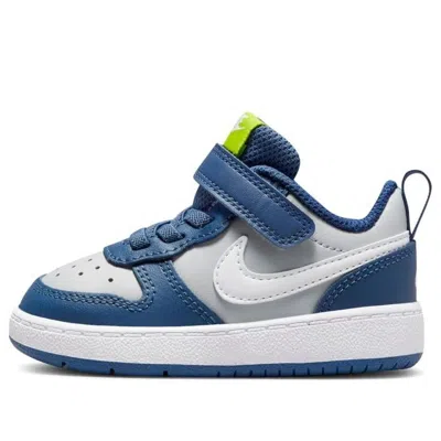 Nike (td)  Court Borough Low 'grey Fog Mystic Navy'