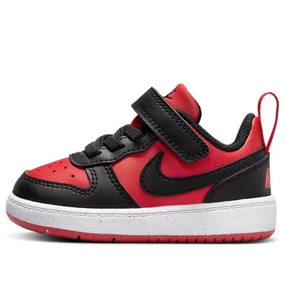 Nike (td)  Court Borough Low Recraft 'black University Red'