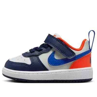 Nike (td)  Court Borough Low Recraft 'midnight Navy Team Orange'