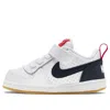 Nike (td)  Court Borough Low 'white Blue Red'
