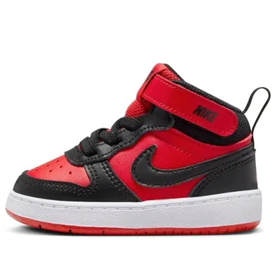 Nike (td)  Court Borough Mid 2 'university Red Black'