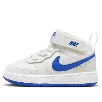 Nike (td)  Court Borough Mid 2 'white Royal Blue'