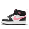 Nike (td)  Court Borough Mid 2 'white Sunset Pulse'