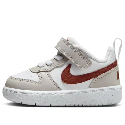 Nike (td)  Court Borough Recraft 'white Light Iron Ore'