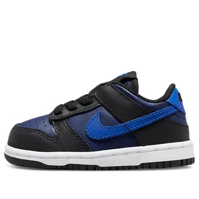 Nike (td)  Dunk Low 'black Midnight Navy'