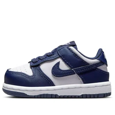 Nike (td)  Dunk Low 'white Midnight Navy'