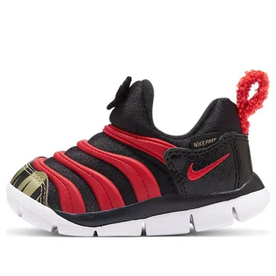 Nike (td)  Dynamo Free Mic Qs 'black  Red' In Multi